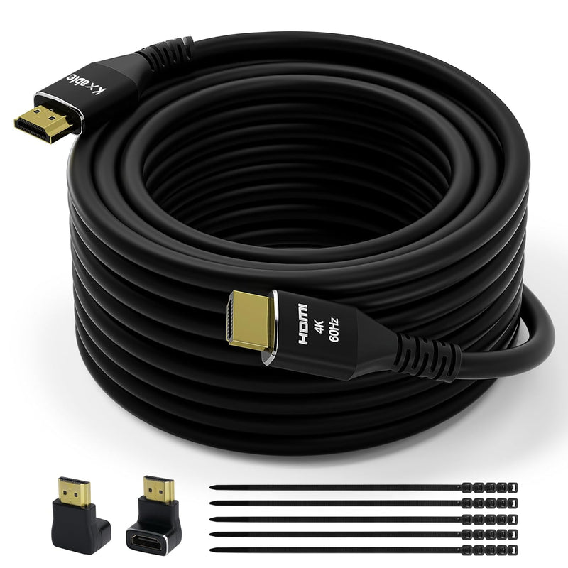 4K Hdmi Cable 35 Feet, Ultra Hd Hdmi 2.0 Cable, Gold-Plated Connectors, 4K @ 6