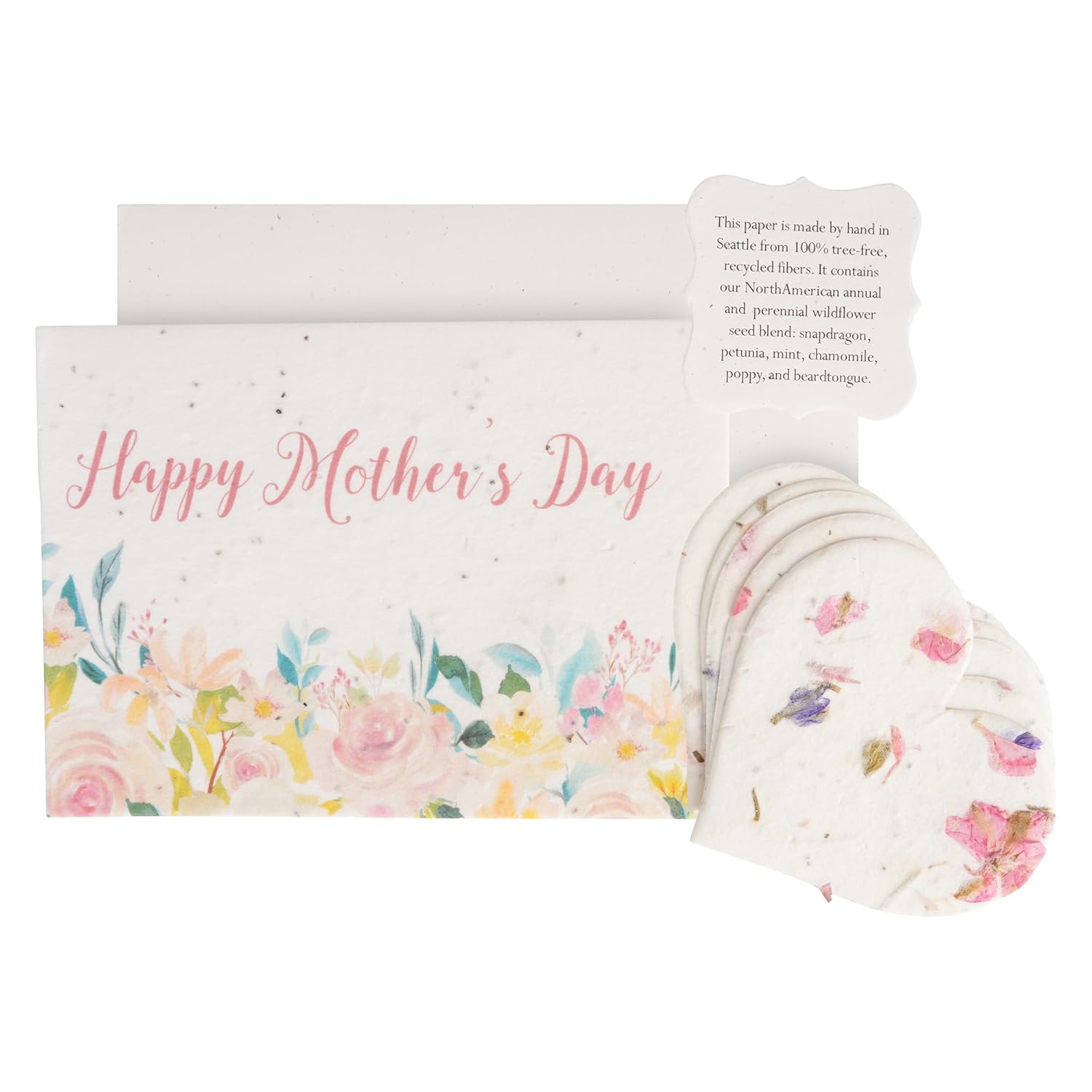 Mother'S Day Greeting Card – Plantable Wildflower Seed Paper For Mother'S Day, Gifts, & Special Events
