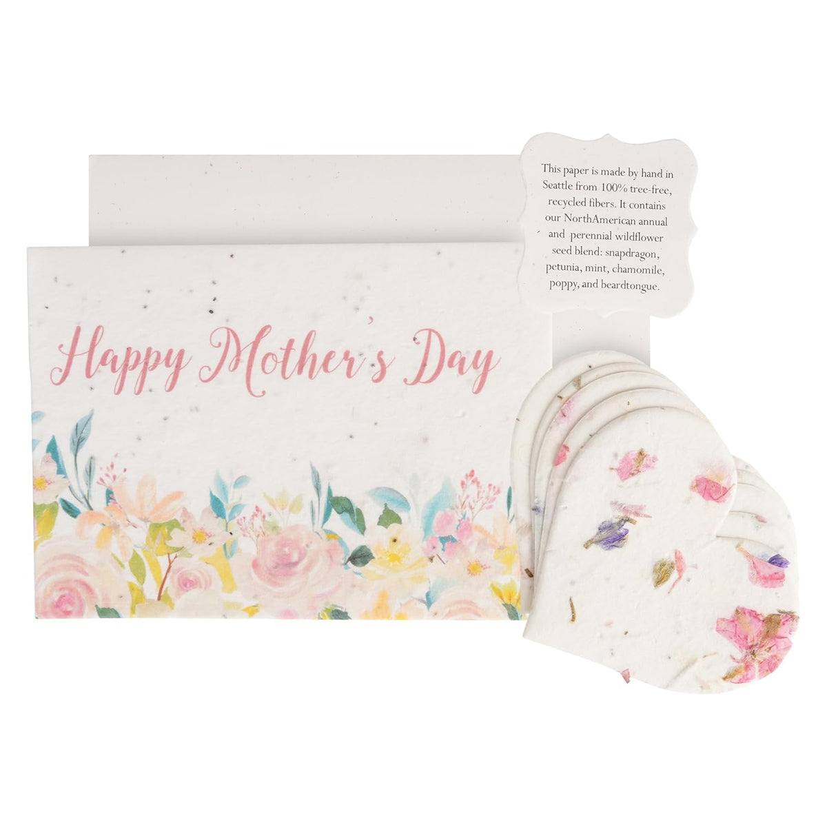 Mother'S Day Greeting Card – Plantable Wildflower Seed Paper For Mother'S Day, Gifts, & Special Events