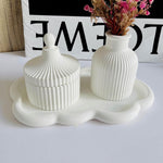 Cloud Shape Tray Silicone Mold Storage Tray Container Mold For Resin Concrete Jewelry Trinket Plate Dish Vanity Candle Holder Mold For Epoxy Resin Casting Creative Art Craft Home Decor