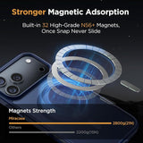 Magnetic iPhone 18 Pro Max Case Dark Blue Protective Phone Cover