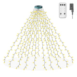 400 Leds Christmas Tree Lights,Led Christmas Lights With 8 Light Modes,Timer& Memory Function,Remote Control,16 Strands