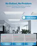 20 Pack 4FT T8 LED Tubes 20W 2400LM 5000K Type A B Plug and Play Ballast Bypass Replacement