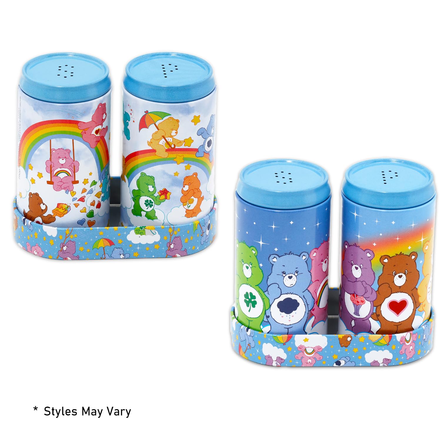 Care Bears Kitchen Decor Set - Home Decor Bundle with Coasters, Salt and Pepper Shakers, Straw Holder, Plus More | Care Bears Kitchen Accessories