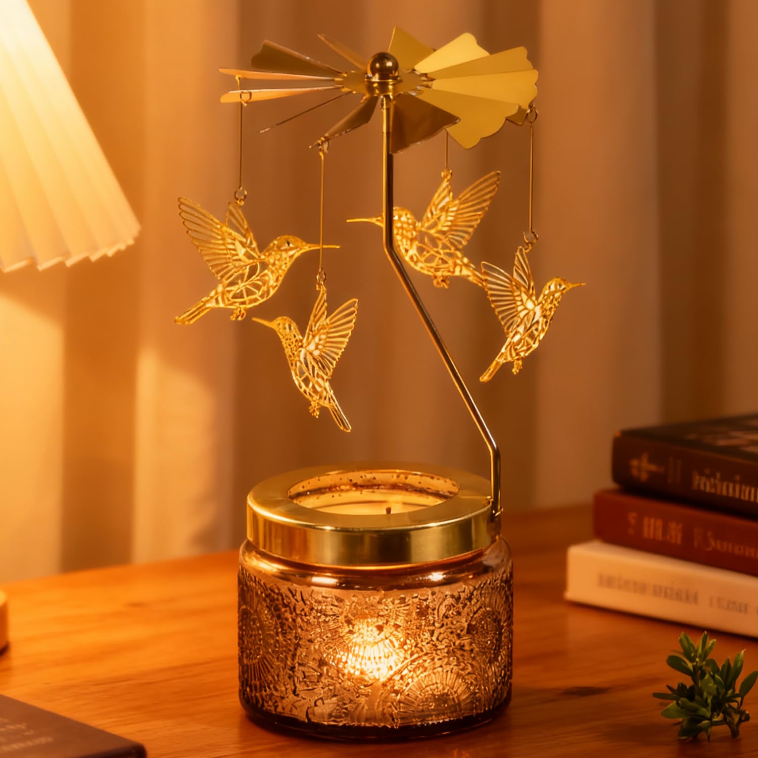 Christmas Gifts, Hummingbird Rotating Scented Candles, Birthday Gifts For Women, Hummingbird Candle Gift For Women, Unique Scented Birthday Gift For Mom, Grandma, Sister, Friends