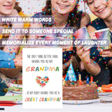 Funny Pregnancy Card For Grandma, Baby Born Announcement Card From Grandson Or Granddaughter (The Best Thing Is My Baby Having You As A Great Grandma)
