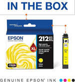 212XL Yellow Ink, High Capacity for WF-2830/XP-4100 Printers