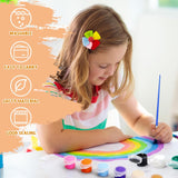 10 Pack Mini Acrylic Paint Set, 150Pcs Paint Strips For Kids Adults Art & Craft Painting, 12 Colors Washable Acrylic Paint Set Bulk For Home Classroom Birthday With Palettes And Brushes