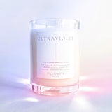 Ultraviolet 11Oz Soy Candle – Hand Poured In Usa, 100% Natural Soy Wax, Fruity Floral Scent, Reusable Glass Jar, Eco-Friendly Packaging, Non-Toxic Decorative Candle For Home Décor