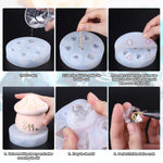 Resin Molds - Silicone Molds For Epoxy Resin Casting With 7 Standard Dice Cavities, Diy Dice Making, Tabletop Gaming Gift