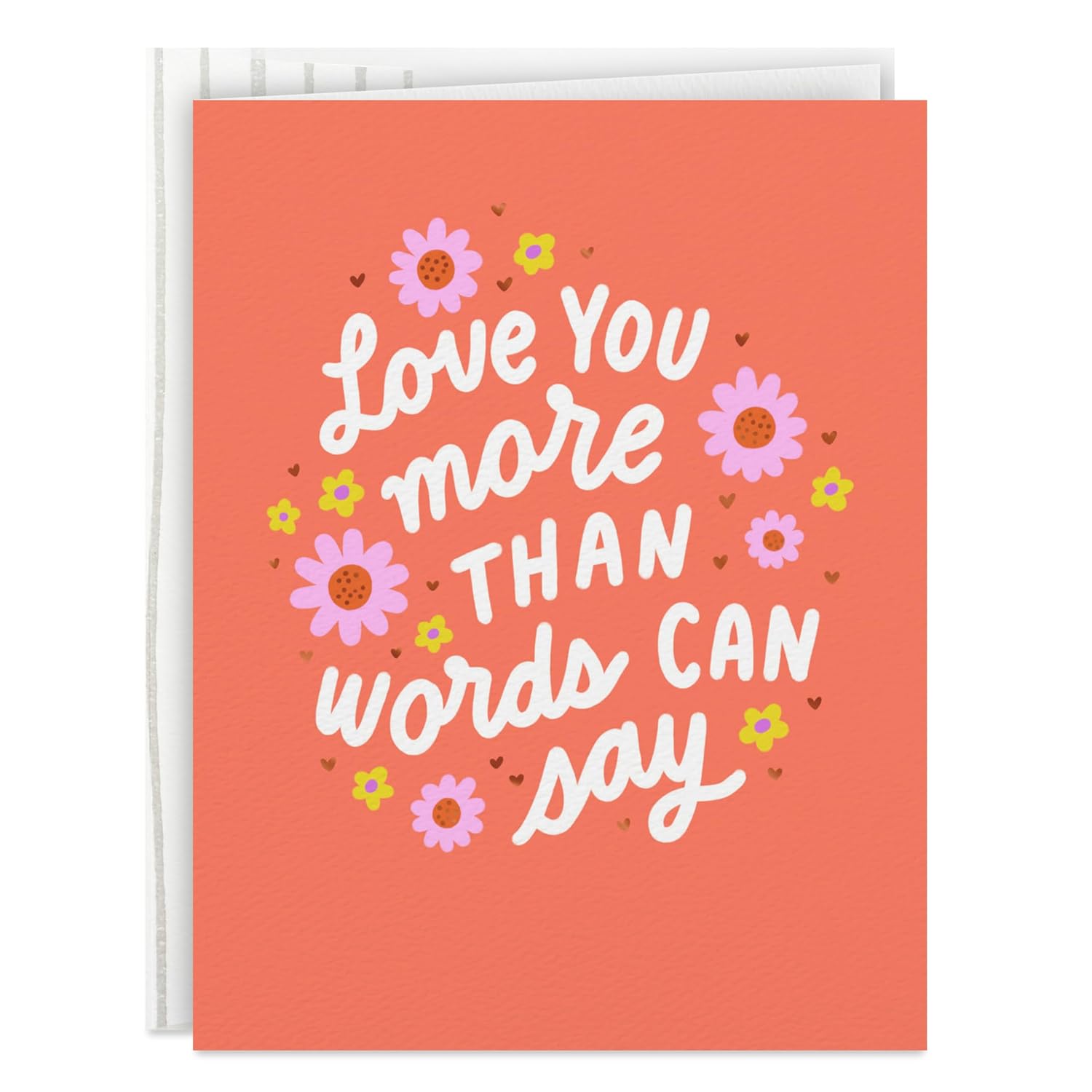Hallmark Good Mail Mother's Day Card (Heart Hands) for Birthdays, Love, Valentine's Day, Thinking of You