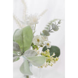Artificial Greenery Spray Box Set(Pack Of 46Pcs) With 7 Kinds Of Diy Wedding Bouquet Filler Table Centerpieces And Floral Arrangement (Dusty Green)
