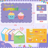 40 Pack Funny Valentines Cards For Kids With Envelopes And Stickers, 10 Adorable Designs Valentine Cards For Kids Classroom, 4.7X3.2In Double Sided Cards For Boys & Girls