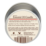 Christmas Wreath Aromatherapy All-Natural Soy Candles Cotton Wick High Pure Essential Oil Scent 40 Hours Burn Time Gift For Women & Men 6 Ounce (Pack Of 1)