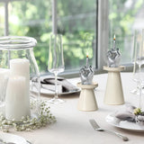 2 Pieces Middle Finger Candles Danish Pastel Room Aesthetic Aromatherapy Natural Soy Wax Decorative Candle For Bedroom Bathroom Wedding(Silver)