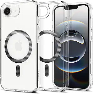 Clear Carbon Fiber iPhone 17e and iPhone 16e Case