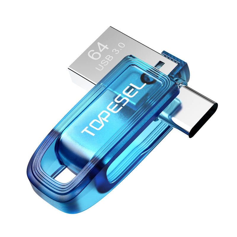 64Gb Type C Flash Drive Usb 3.0 & Usb C/Type C Dual Drive Otg 2 In 1 Otg Thumb