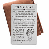 I Love You Gifts For Her Women, Romantic Wedding Anniversary Card For Girlfriend Wife, I Love You Always And Forever, Valentine'S Mother'S Day Christmas Birthday Card For Wife Girlfriend Woman