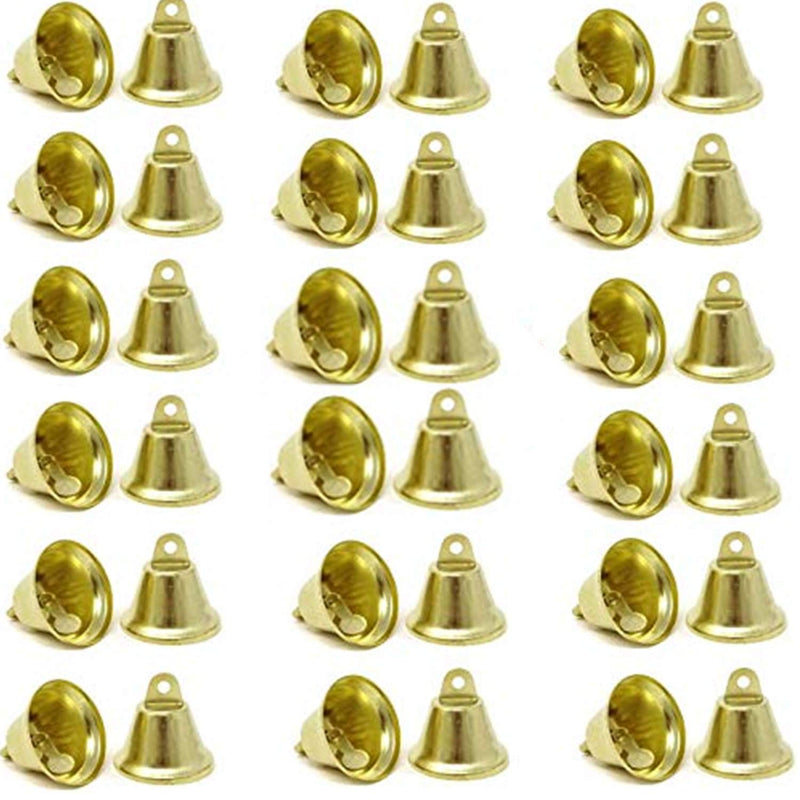 50 Pcs Decorative Bells Craft Bells Jingle Bells Bridal Bells Decor Bells Orna