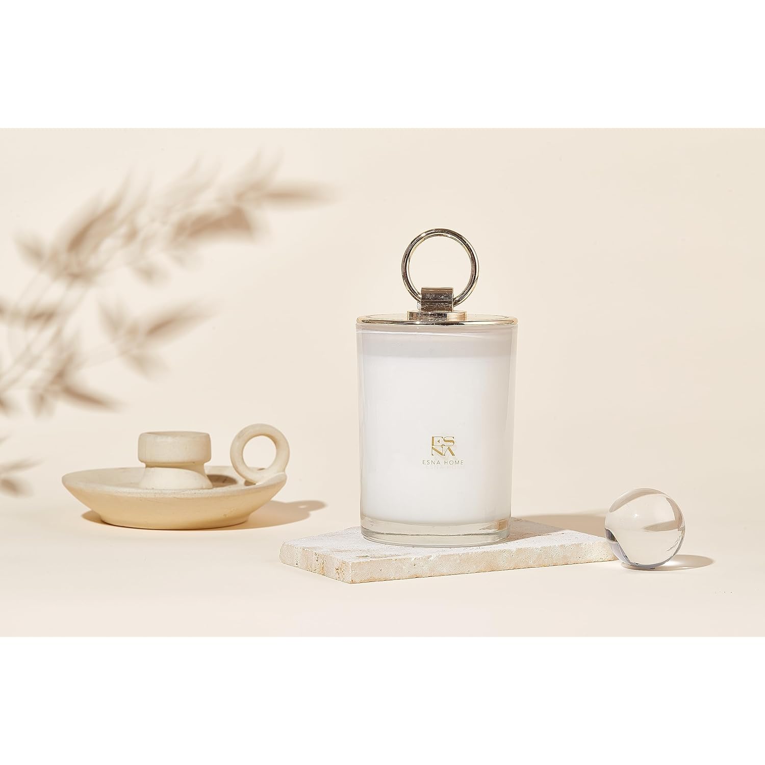 Premium All-Natural Scented White Tea Candle Gift Set I Aromatherapy Candles For Home Scented Elegant Candles Presents Perfect Bedroom Decor For Women Holiday Present For Christmas