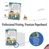 Funny St. Patrick'S Day Greeting Card With 5 X 7 Inch Envelope For Men And Women (1 Card) Green Traffic Lights C10510Spg