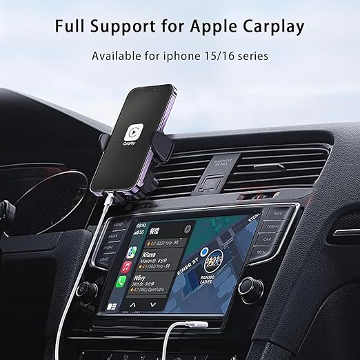 USB A to USB C CarPlay Cable Fast Charging Cord for iPhone 17 16 15 iPad Pro Air Car Charger