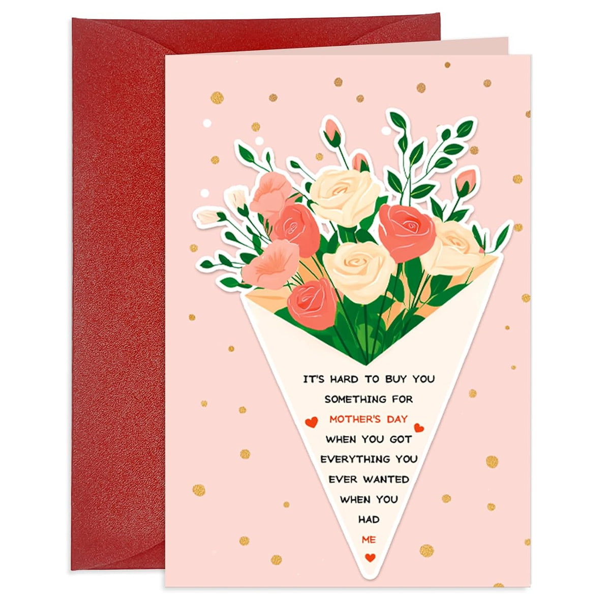 Funny Mother'S Day Card Humorous Mothers Day Cards From Daughter Son Cute Poem Mother’S Day Card Mother Day Cards With Envelope You Got Everything You Ever Wanted When You Had Me