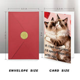 Valentines Day Card For Men, Funny Anniversary Card Gift For Husband And Boyfriend, Romantic Birthday Card & Gifts For Him Her, Women And Wife, Ideal Anniversary Decorations, Double-Sided