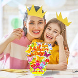 Happy Mothers Day Card 3D Pop Up Mothers Day Cards Mother'S Day Card With Envelop Mother'S Day Pop Up Flowers Gifts For Womom First Mom Wife Grandma