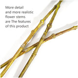 5Pcs 18.5 Inch Realistic Fake White Flowers Artificial Silk Hydrangea Flowers Artificial Flowers Faux Hydrangea Stems For Bouquets Home Outdoor Wedding Party Centerpieces Decor (Cream White)