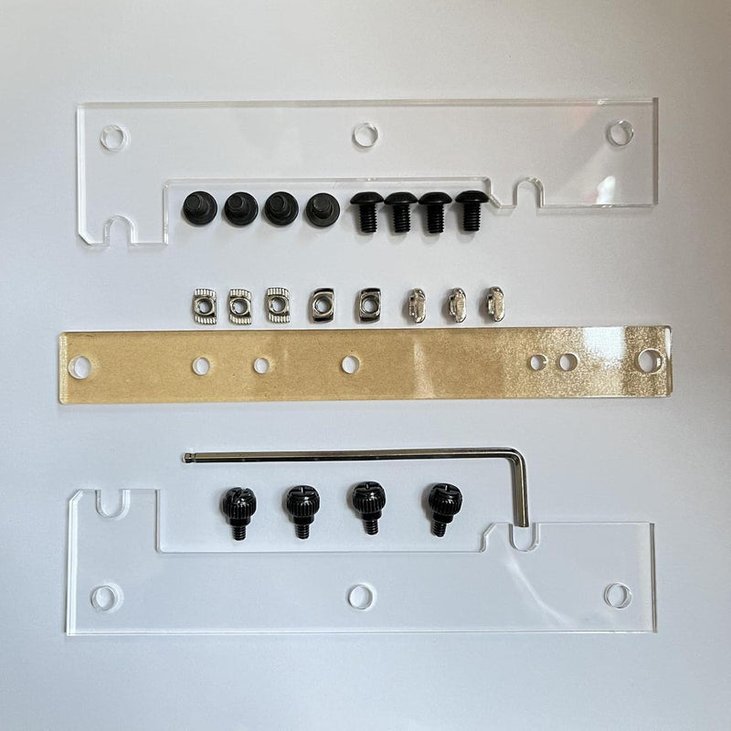 Psu/Hdd Mounting Kit, Aluminum Open Mining Frame Power Supply And Hdd Bracket,