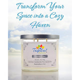 Scented Candle For Women & Men Gift | Luxurious, Aromatic & Fragrant | Made With Natural Soy Blend Wax | 100% Cotton Wick | Long-Lasting 40+ Hour Burn Time (14 Oz)