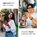 Light Brown iPhone 13 Case 6.1 Inch Slim Protective Matte Phone Cover