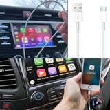 2 Pack USB A to USB C CarPlay Data & Charging Cable for iPhone Samsung iPad
