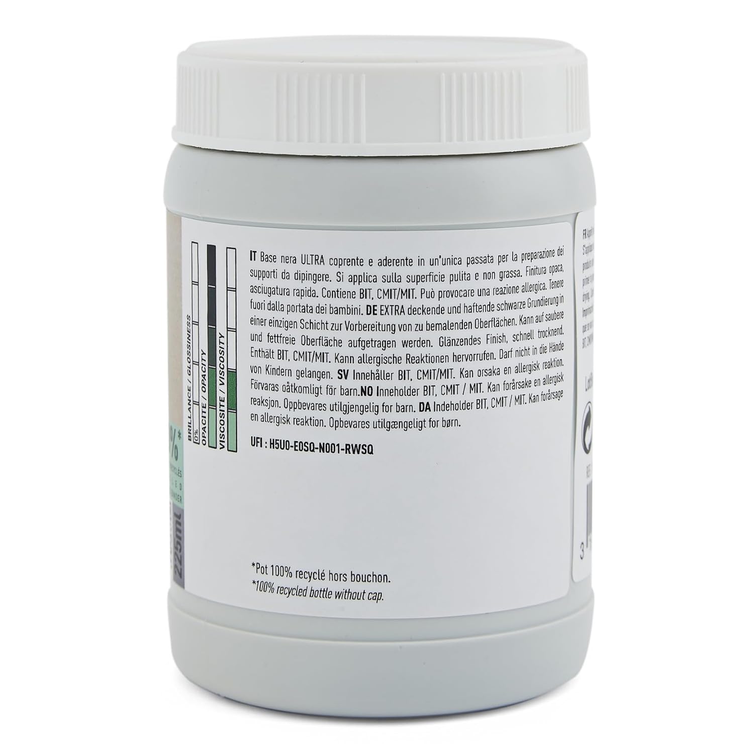 Gesso Pébéo Studio Green 225 ml Black