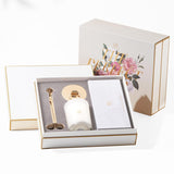 Premium All-Natural Scented White Tea Candle Gift Set I Aromatherapy Candles For Home Scented Elegant Candles Presents Perfect Bedroom Decor For Women Holiday Present For Christmas