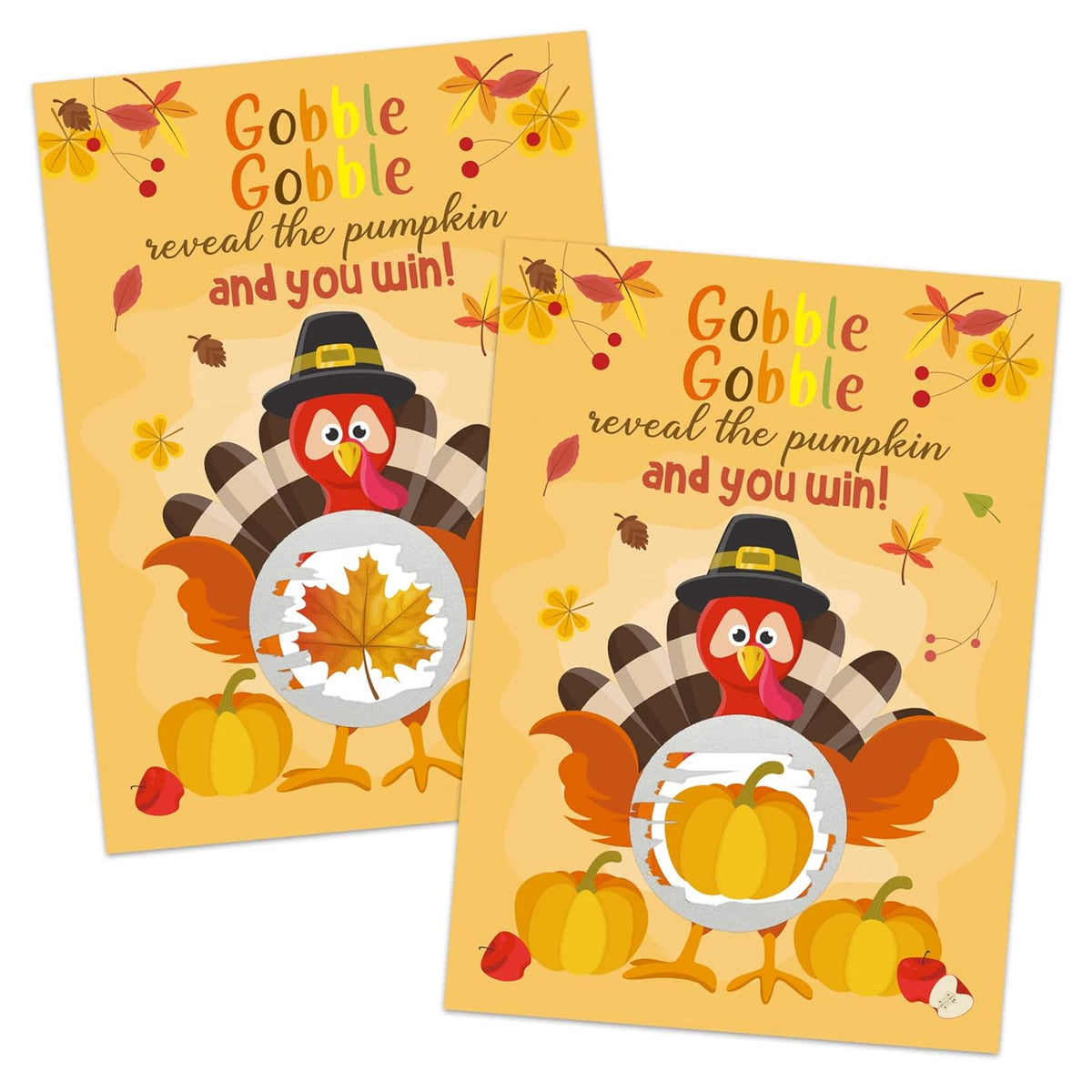 36 Pcs Thanksgiving Turkey Scratch Off Cards For Adults Thanksgiving Party Family Group Activity Thankful Raffle Tickets Fall Event Supplies