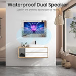 32" 1080p Smart Mirror TV, IP66 Waterproof, WiFi, Bluetooth, for Bathroom