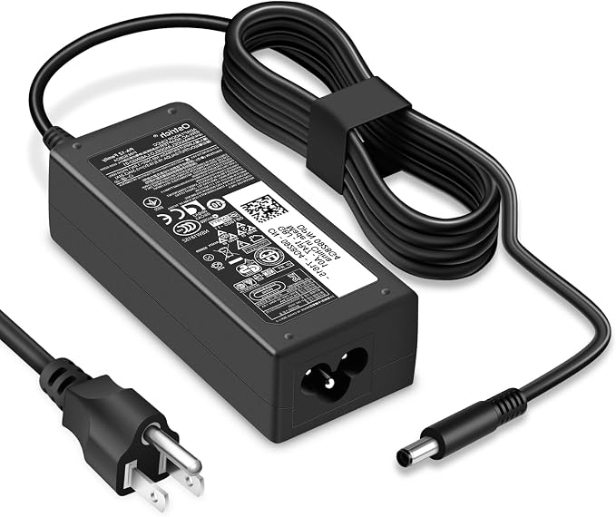 Dell 65W 45W AC Charger Power Adapter Round Barrel Tip Inspiron Latitude
