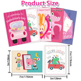 Valentines Day Cards For Kids School, 24 Sheets Valentines Cards For Kids Classroom, Valentine'S Day Gifts For Kids, Exchange Kids Gifts For School