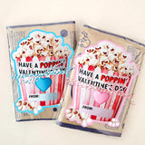 Valentines Day Cards For Kids-Valentines Popcorn Stickers, Cute Kids Poppin' Valentine'S Day, School Class Party Favor Treat, Boys, Girls, Preschool Valentine Card (24Pcs)