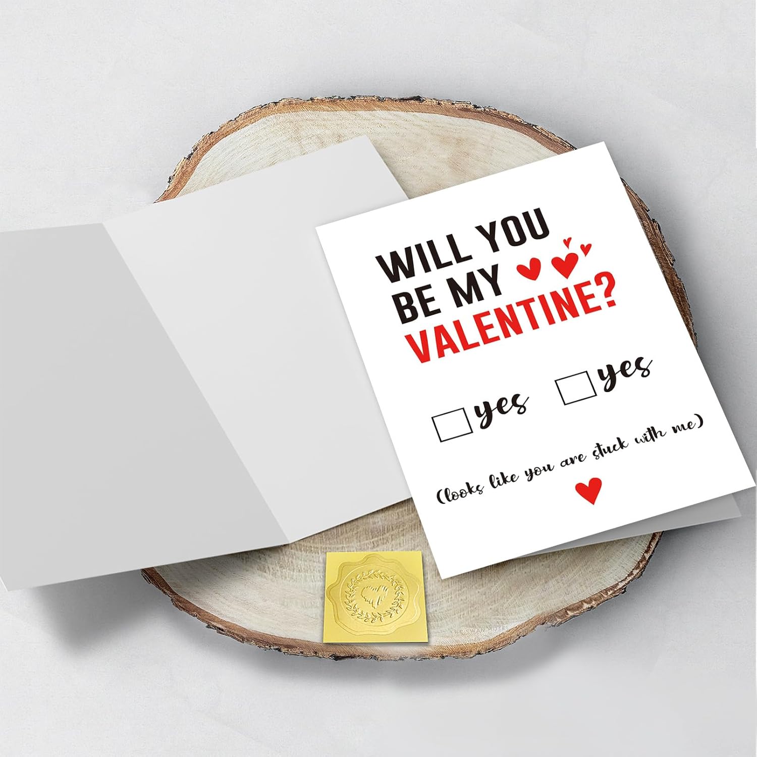 Romantic Valentines Day Card For Men Boyfriend, Funny Valentine’S Day Card For Him,(Will You Be My Valentine)