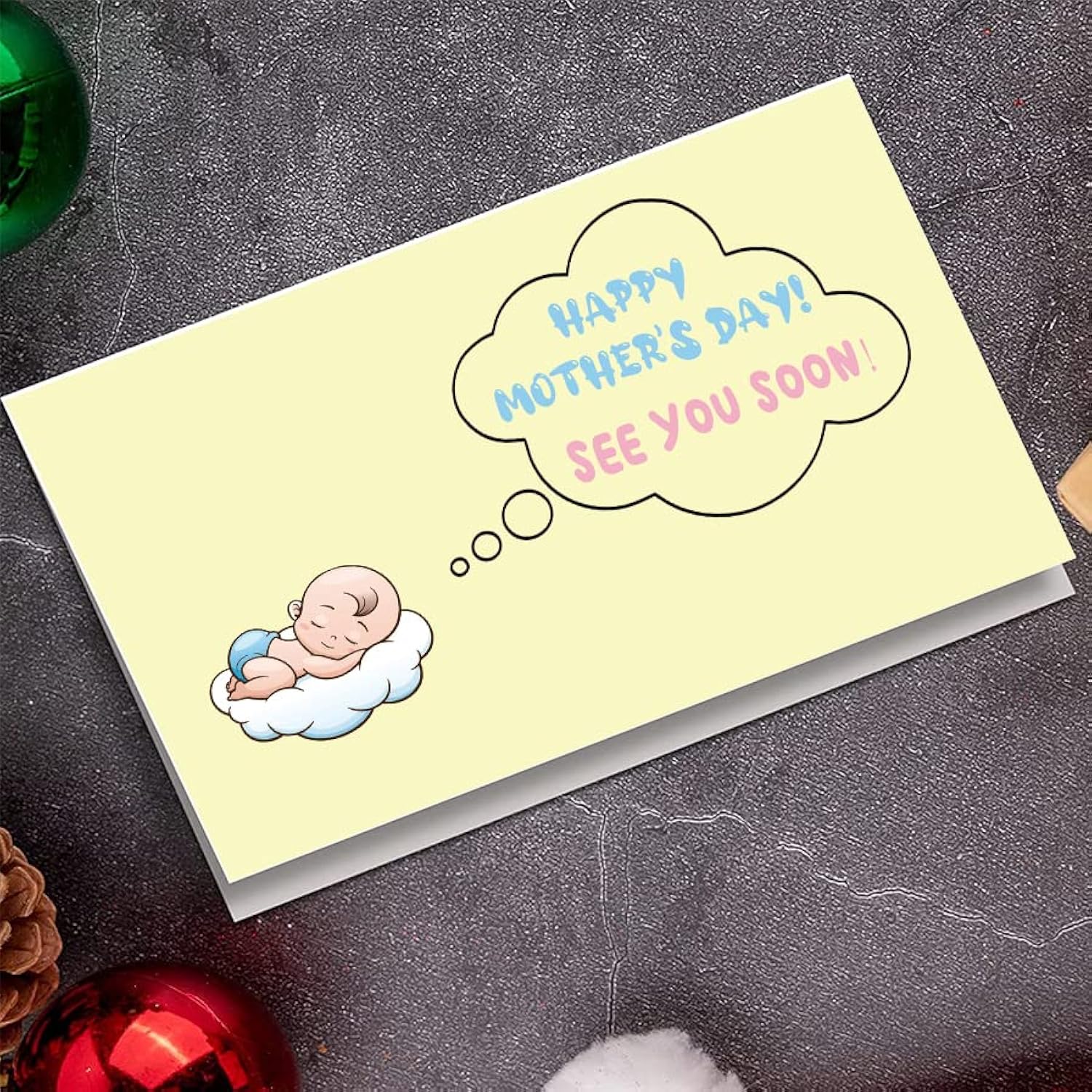 Ure Tenk Mom To Be Mother'S Day Card, Happy Mother'S Day Card For Pregnant Mom, Prenatal Mother Card