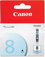 Canon CLI-8 Photo Cyan Ink for iP, MP, PRO Series Printers, Various Models