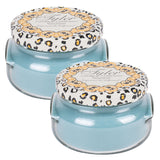 11187 Resort 11 Ounce Scented Jar Candle For Home Or Office, Pack Of 2