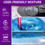 Epoxy Resin 72Oz, Upgraded Crystal Clear Resin Epoxy Food Safe, Self Leveling & Bubble Free Epoxy Resin With Anti-Yellowing For Coating, Casting, Molds, Jewelry Making, Diy