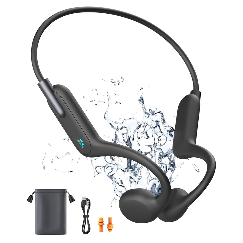 Bone Conduction Headphones, Wireless Bluetooth 5.3 Swimming Ipx8 Professional