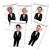 Cute Bridal Shower Games - Scratch Off Bridal Shower Game.Funny Bachelorette Party Games - Who Has The Groom - 33 Sheets