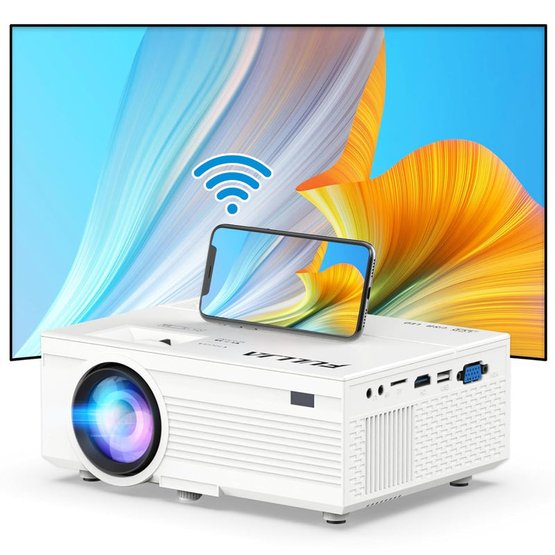 Outside Movie Projector With Wifi - Mini Led Home Movie Projector With 8500 Lu