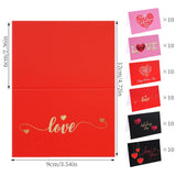 60Pcs Mini Valentines Cards Blank Cards Gifts Bulk For Envelopes Office Supplies